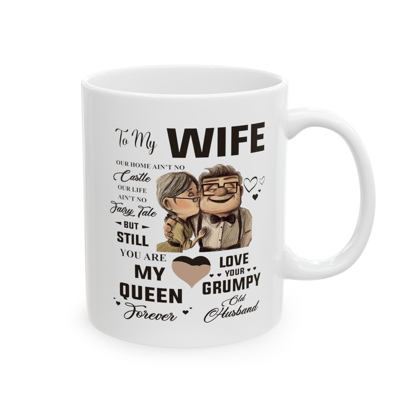 To My Wife | Ceramic Mug, (11oz, 15oz)