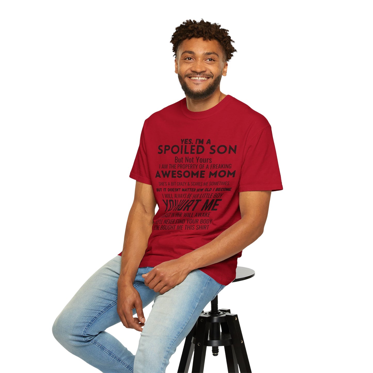 To My Son | Unisex Garment-Dyed T-shirt