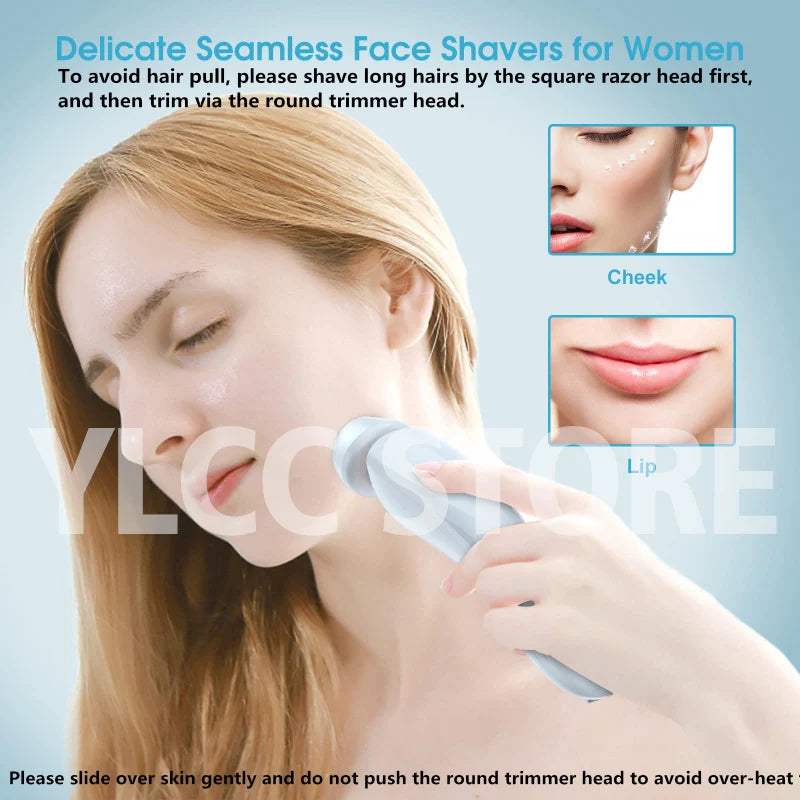 Multi-functional Women's Portable Epilator