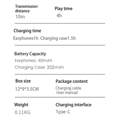 Smart Earbuds Translate 144 Languages
