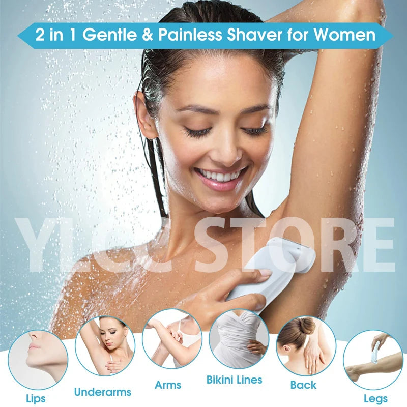 Multi-functional Women's Portable Epilator