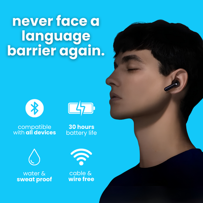 M3 Real-Time Translator Earbuds